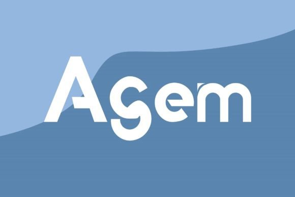Agem Font: Hand-Lettered Sans Serif for Editorial Design