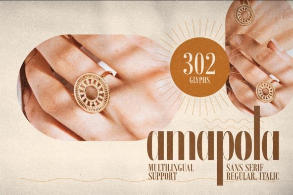 Amapola: A Chic Sans Serif Font for Elegant Branding