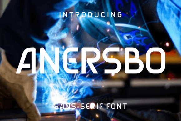 Anersbo: A Futuristic Sans Serif Font for Sci-Fi-Inspired Web Design
