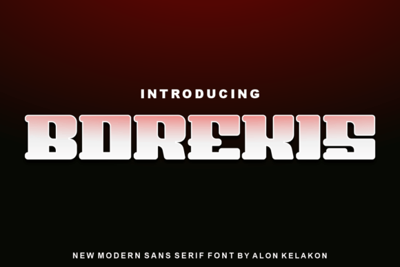 Borekis: A Fresh Sans Serif Font for Modern Brand Design
