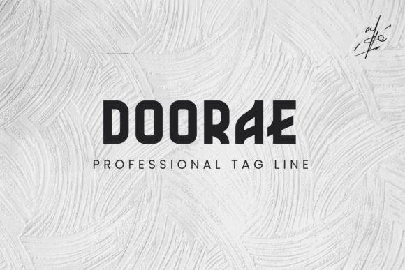 Doorae Font: Bold Sans Serif for Digital Branding