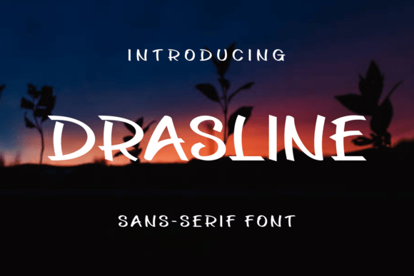 Drasline: The Modern Sans Serif Font That Elevates Campaign Visuals