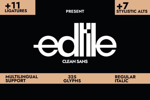 Edtile Font Review: Elevating Small Business Branding