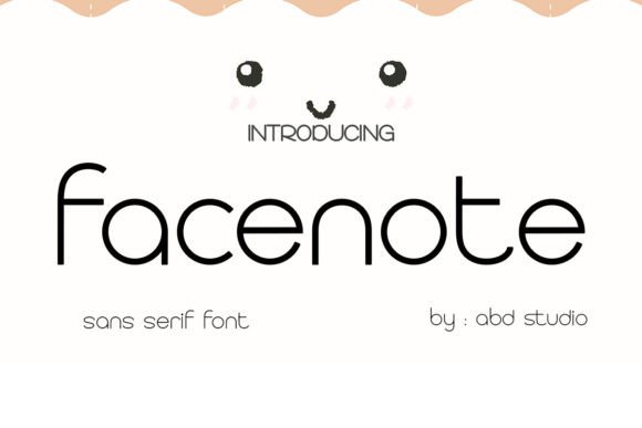 Facenote Font: Minimalist Sans Serif Guide