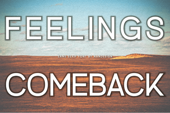 Feelings Comeback Font: Elevating Campaign Visuals