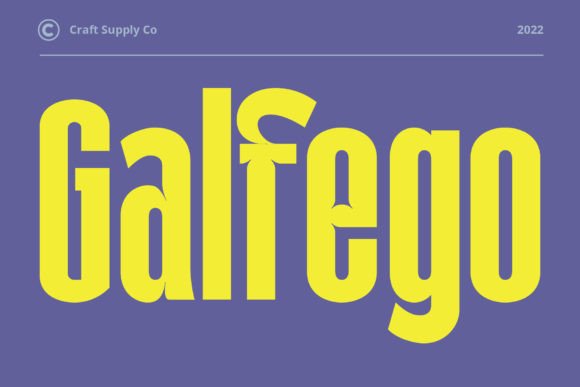 Galfego Font Review: Bold Branding for Small Business