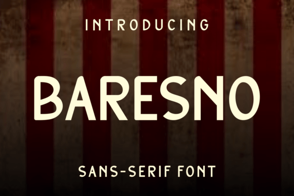 How Baresno Font Elevates Small Business Branding with Clean Sans Serif Style