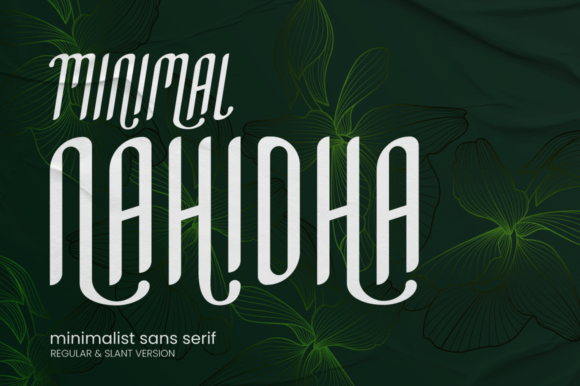 Minimal Nahidha Font Review for Handmade Labels