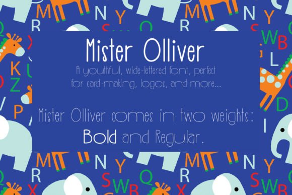 Mister Olliver Font Review for Kid-Friendly Makers
