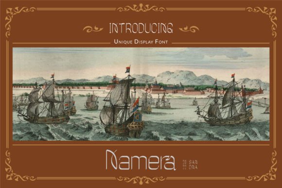 Namera Font: Elevating Editorial Layouts with Modern Sans Serif Style