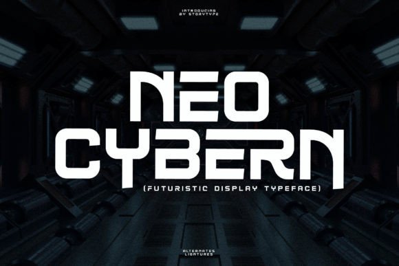 Neo Cybern Font: Elevate Luxury Branding and Digital Campaigns