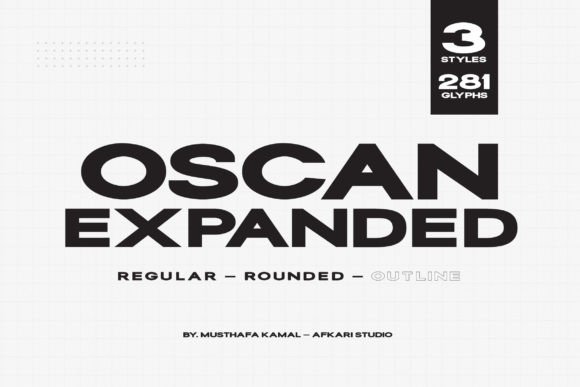 Oscan Expanded: A Modern Sans Serif Font for Editorial Design