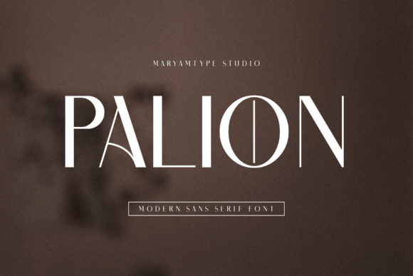 Palion Font Review: Elevating Luxury Brand Identity