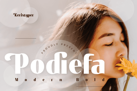 Podiefa Font: Elegant Sans Serif for Editorial Design