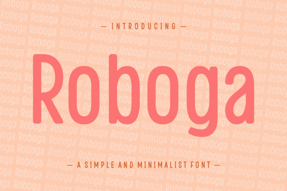 Roboga Font Review for Editorial Design
