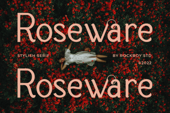 Roseware Font: Elegant Sans Serif for Editorial Design