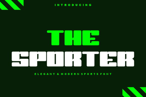 The Sporter Font: A Bold Sans Serif for Editorial Impact