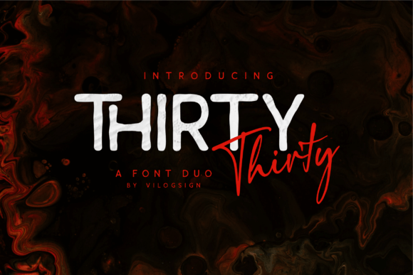 Thirty Duo Font: Vintage Style for Modern Web Design